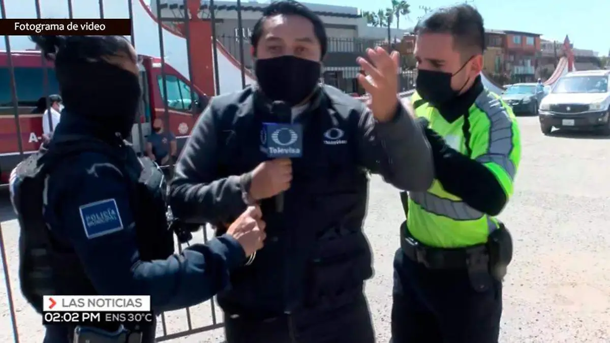 Said Antonio Rodríguez Martínez, reportero de Televisa Tijuana detenido